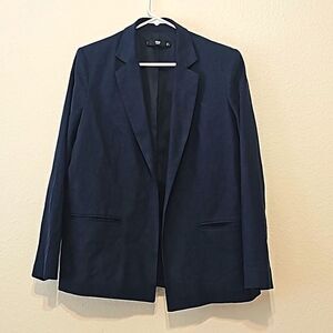 Mango Basics Navy Blue Blazer Large
